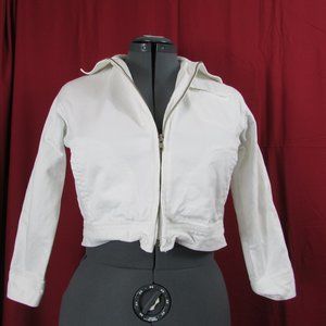 GAP White Denim Jean Jacket